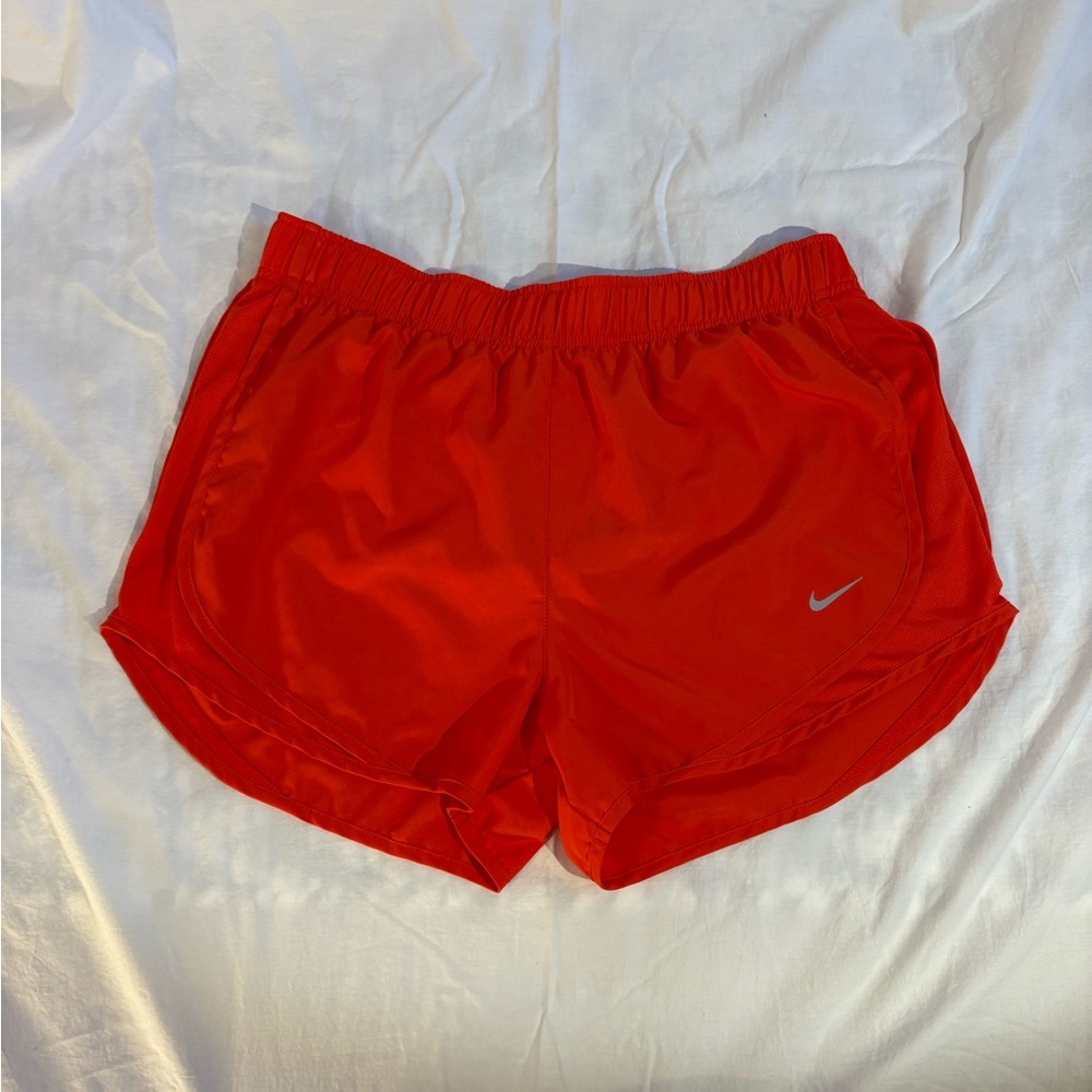 Nike Women's Bright Red/Orange Athletic Shorts
